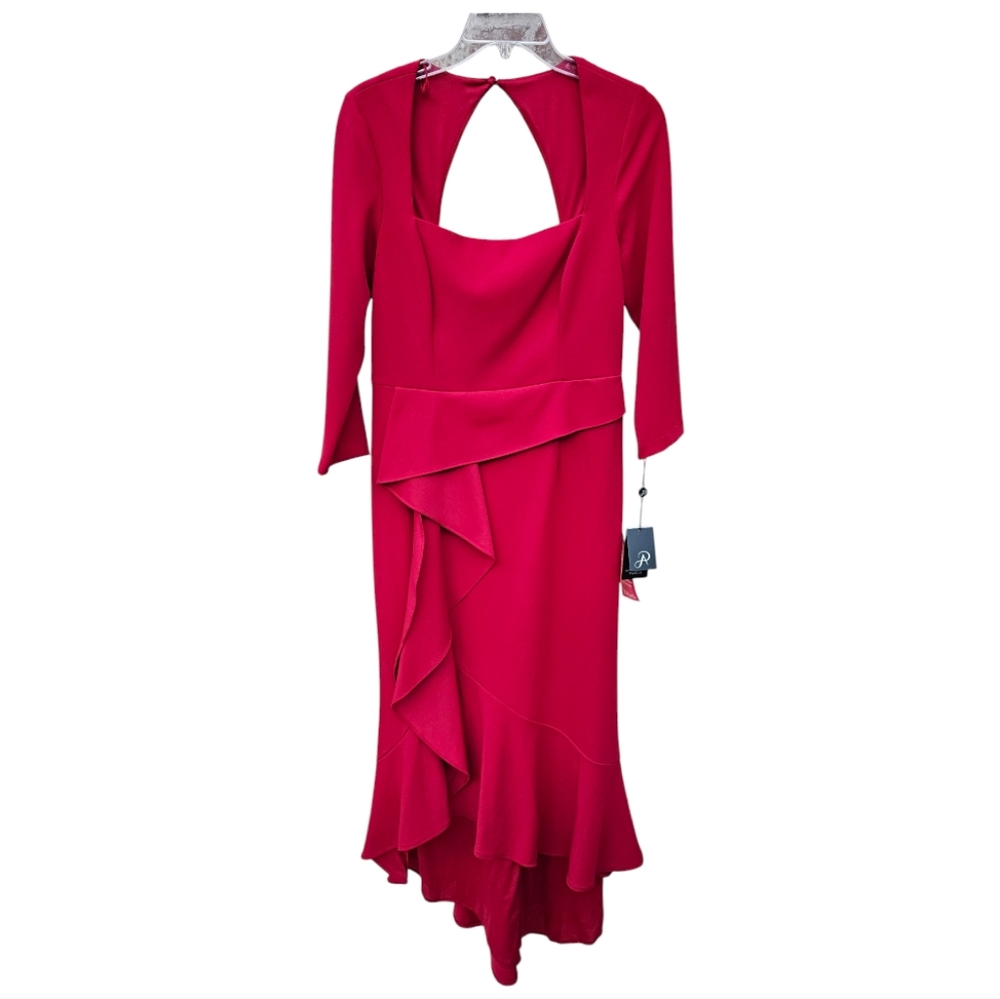 Adrianna papell beautiful red gown. Size 8 NWT